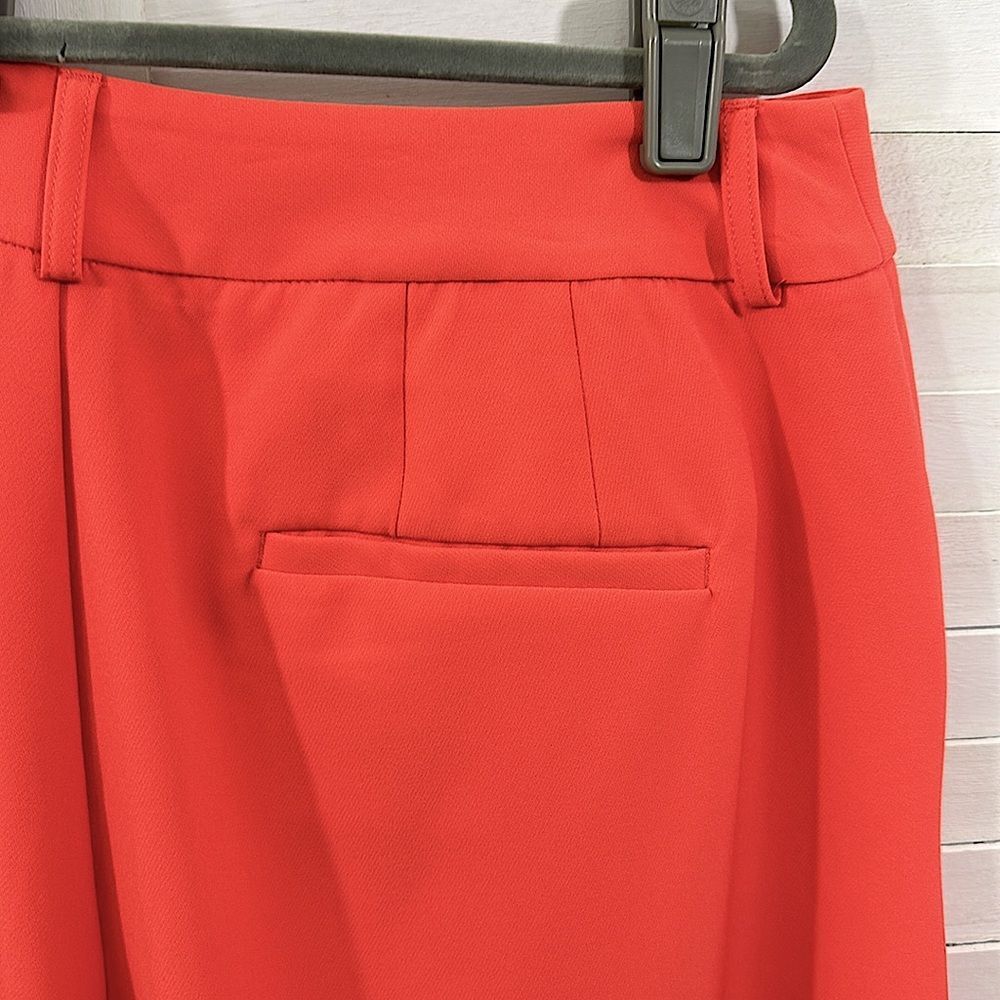 Lane Bryant Plus Size 18 Coral Crop Capri Infinite Stretch Wide Leg Culottes - Picture 7 of 12